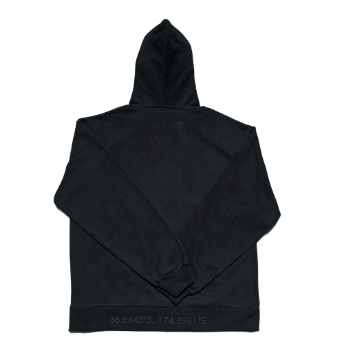 Heavy Oversized Multi-Colour Hood Black