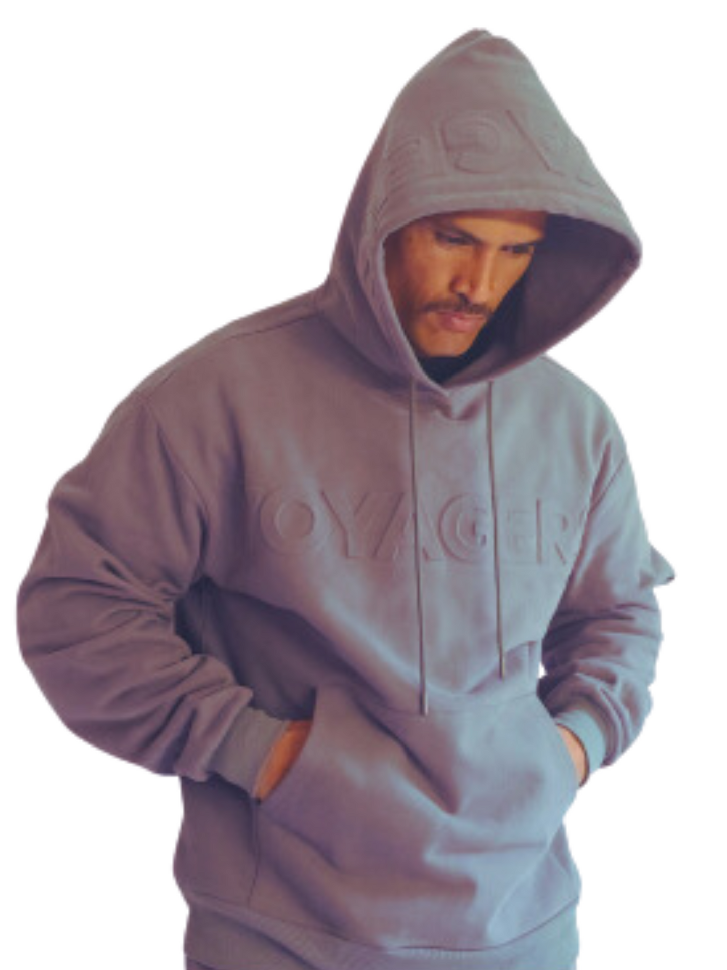 Heavy Oversized Hood Asphalt Grey